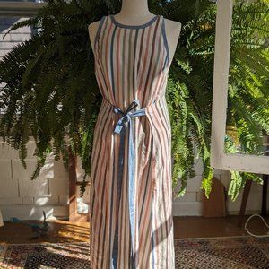 cotton wrap summer dress, size L